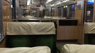 打ち合わせに行く時に利用する阪急電車